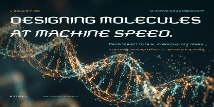Antigen Font Poster 6
