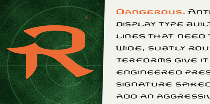Antigen Font Poster 4