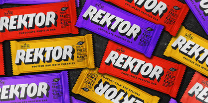 Rektor Font Poster 8