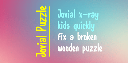 Dubbelle Font Poster 3