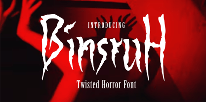 Binsruh Font Poster 1