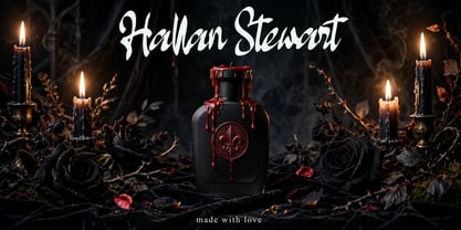 Hallan Stewart Font Poster 7