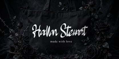 Hallan Stewart Font Poster 10