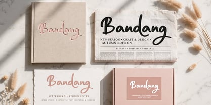 Bandang Font Poster 1