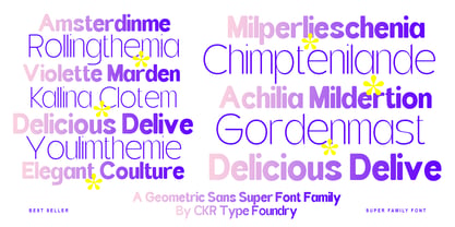 CKR Soft Font Poster 3