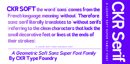 CKR Soft Font Poster 11