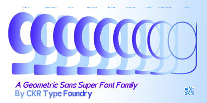 CKR Soft Font Poster 5