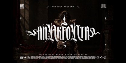 Anakfonta Font Poster 1