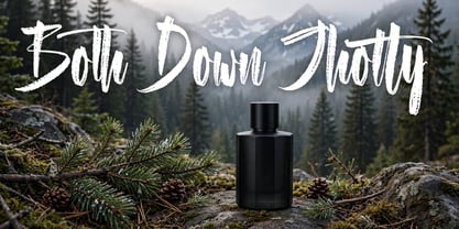 Both Down Jhotty Font Poster 10