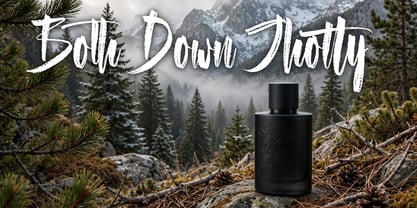 Both Down Jhotty Font Poster 13