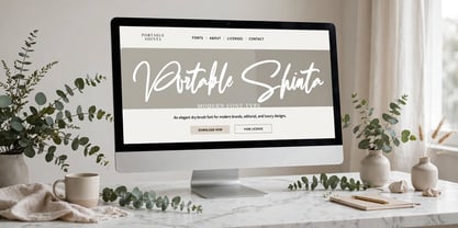 Portable Shinta Font Poster 8