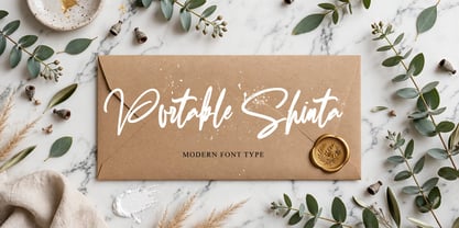 Portable Shinta Font Poster 2