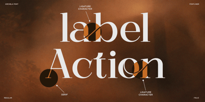 Archela Font Poster 4