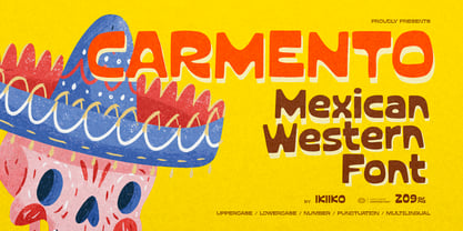 Carmento Font Poster 1