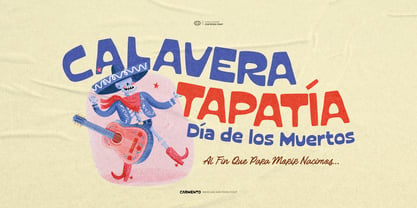 Carmento Font Poster 2