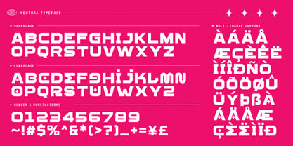 Neutora Font Poster 5