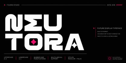 Neutora Font Poster 1
