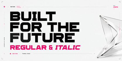 Neutora Font Poster 3