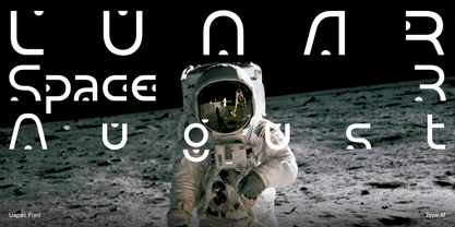 Uspac Font Poster 4