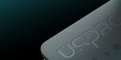Uspac Font Poster 7