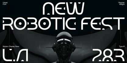 Uspac Font Poster 2