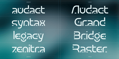 Uspac Font Poster 5