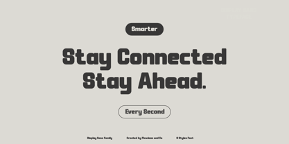 Satuva Font Poster 3