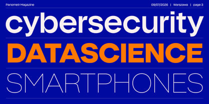 Panometr Sans Font Poster 3