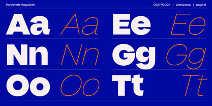 Panometr Sans Font Poster 8