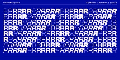 Panometr Sans Font Poster 10