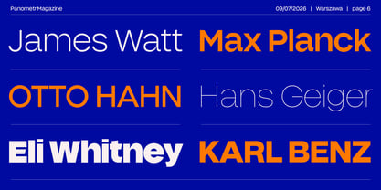 Panometr Sans Font Poster 6