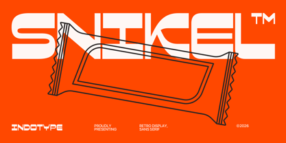 IT Snikel Font Poster 1