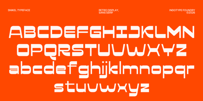IT Snikel Font Poster 4