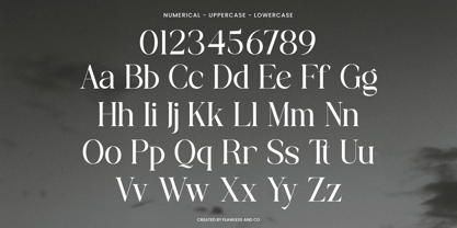 Brettaline Font Poster 9