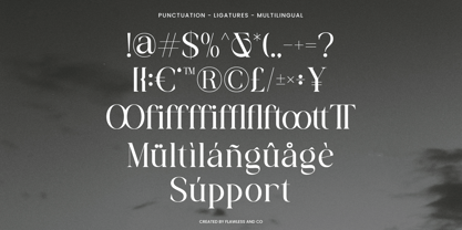 Brettaline Font Poster 10