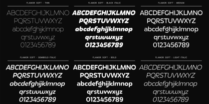 Flamor Soft Font Poster 8