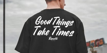 Mockindy outline Font Poster 4