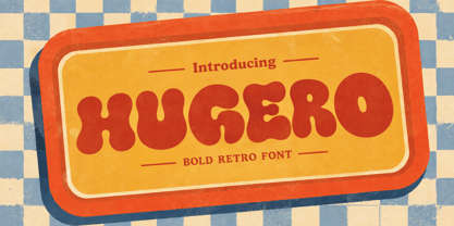 Hugero Font Poster 1