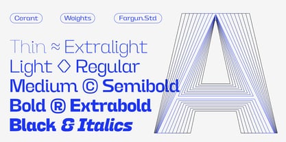Cerant Font Poster 2