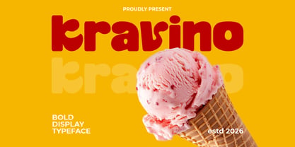 Kravino Font Poster 1