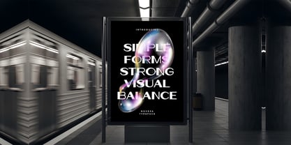 Novexa Font Poster 4