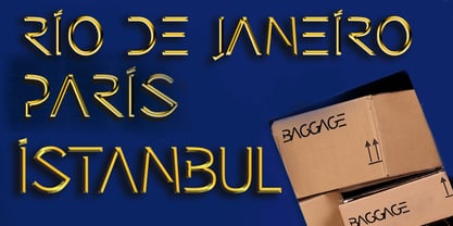 Milenaro Font Poster 5