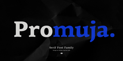 Promuja Font Poster 1