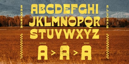 Baquera Font Poster 3