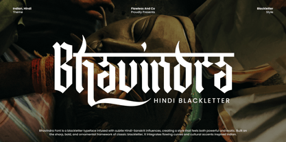Bhavindra Font Poster 1