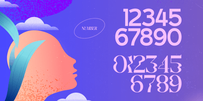 Flow Botanical Font Poster 9