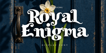 Royal Enigma Font Poster 1