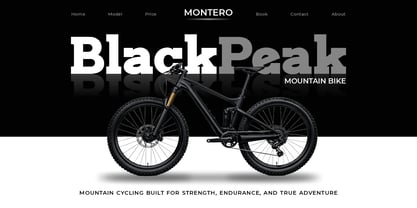 Montaro Font Poster 2