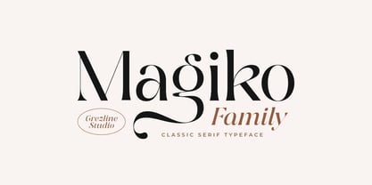 Magiko Font Poster 1