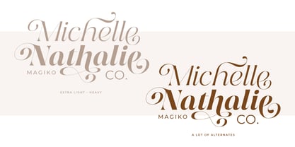 Magiko Font Poster 5